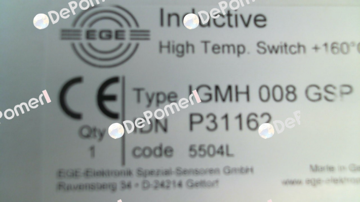 P31162 / IGMH 008 GSP Ege