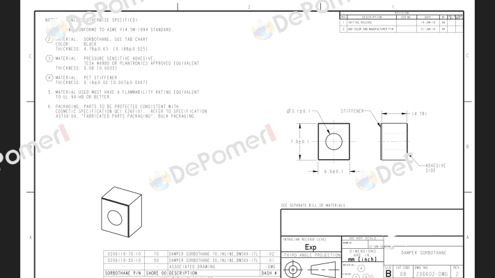 0206319-50-10 Sorbothane