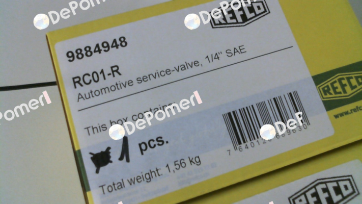 p/n: 9884948, Type: RC01-R / 40-229-0501 Refco
