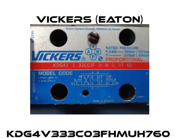 KDG4V333C03FHMUH760  Vickers (Eaton)