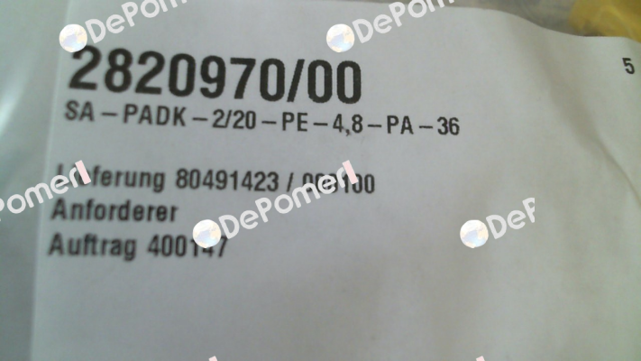 2820970/00 (241035166) Faba