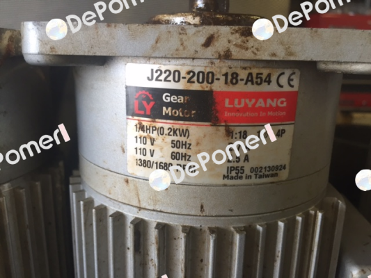 J220-200-18-A54 Luyang Gear Motor