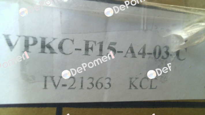 VPKC-F15-A4-03-C KCL HYDRAULIC PUMPS