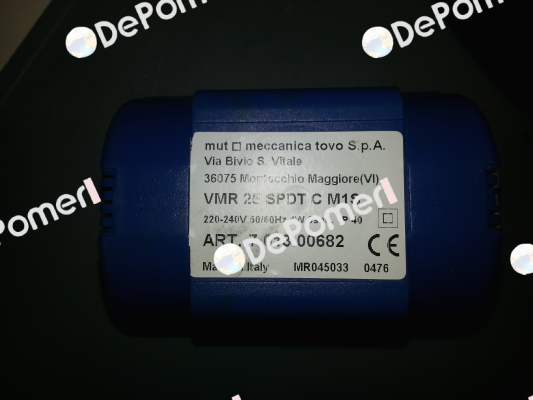 VMR 25 SPDT C M1S, art. 7.013.00682 Mut Meccanica Tovo SpA