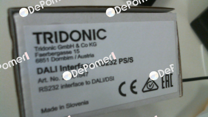 28001847 / DALI Interface RS232 PS/S Tridonic