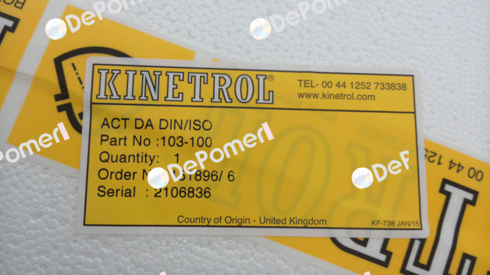 103-100 Kinetrol