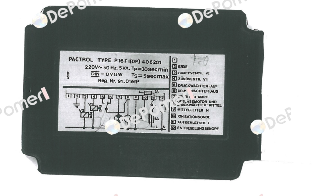 P16FI(DP)406201 Pactrol