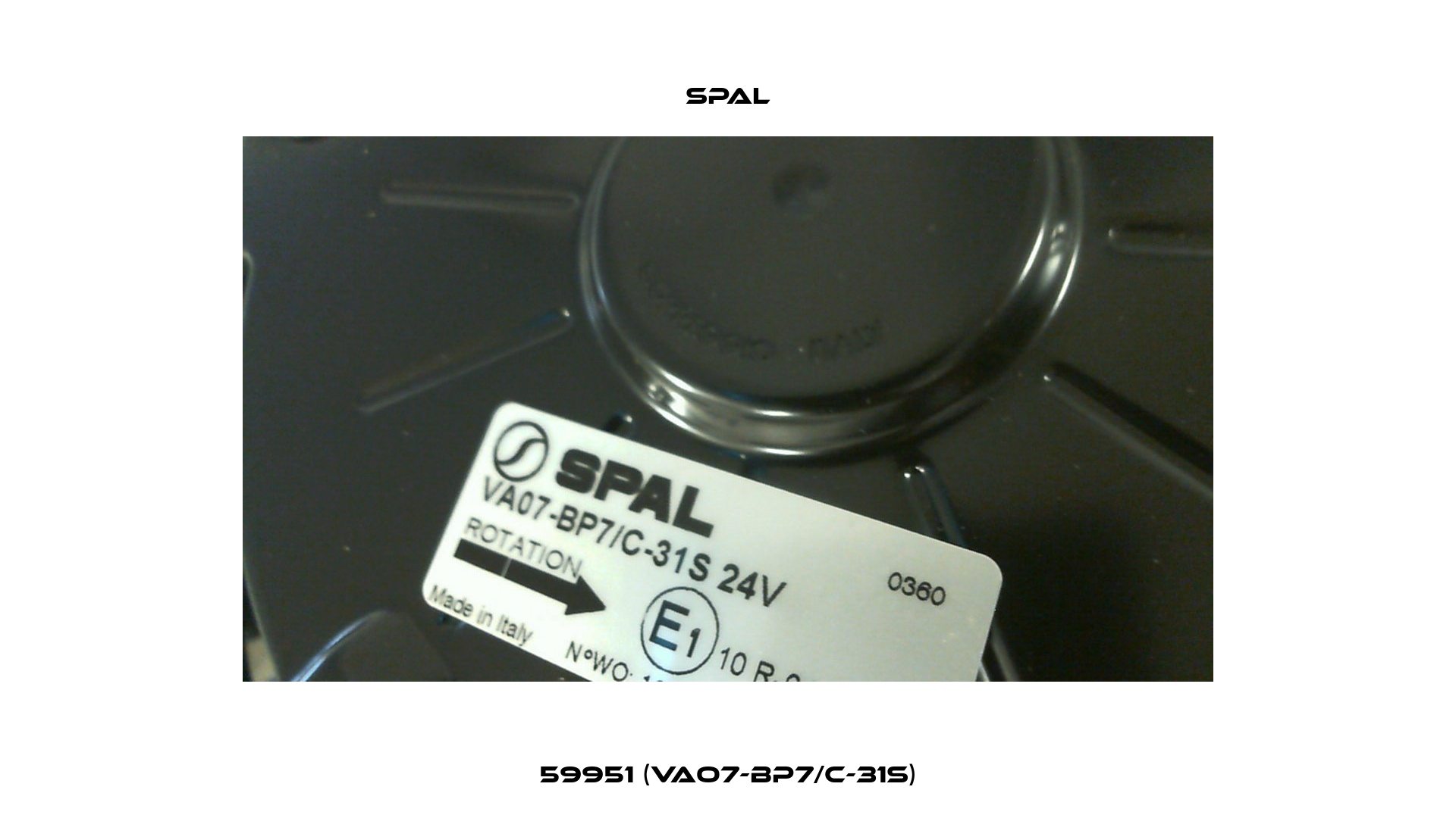 59951 (VAO7-BP7/C-31S) SPAL