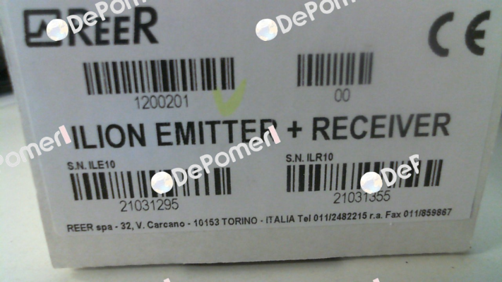 ILION IL 10 (SP-R-12-002-01) Reer