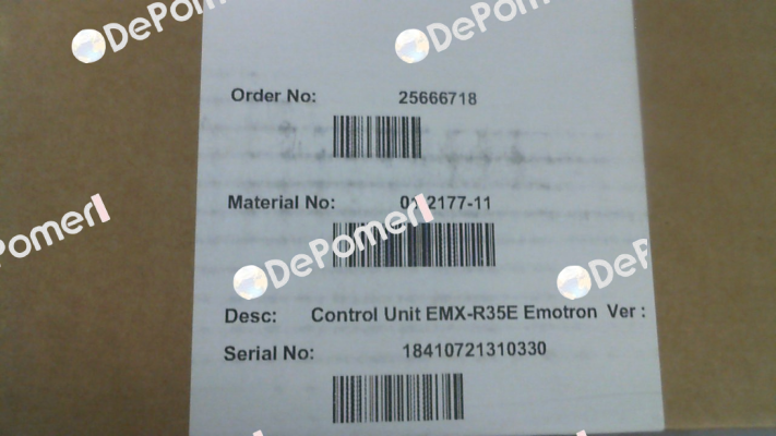 Control Unit EMX-R35E (01-2177-11) Emotron