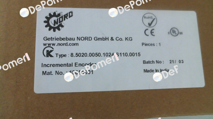 8.5020.00501024.S110.0015 Nord