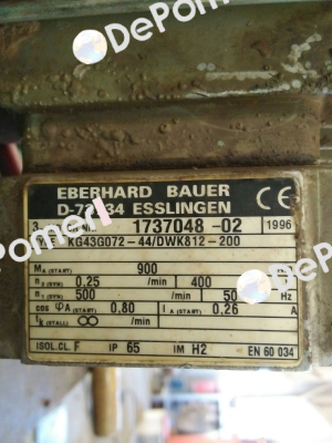 KG43G072-44/DWK812-200 Bauer