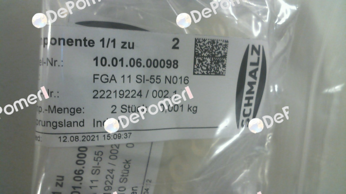 FGA 11 SI-55 N016 Schmalz