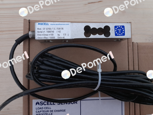 104101IP67 / CFSI 100 kg C3 IP67 Ascell Sensor