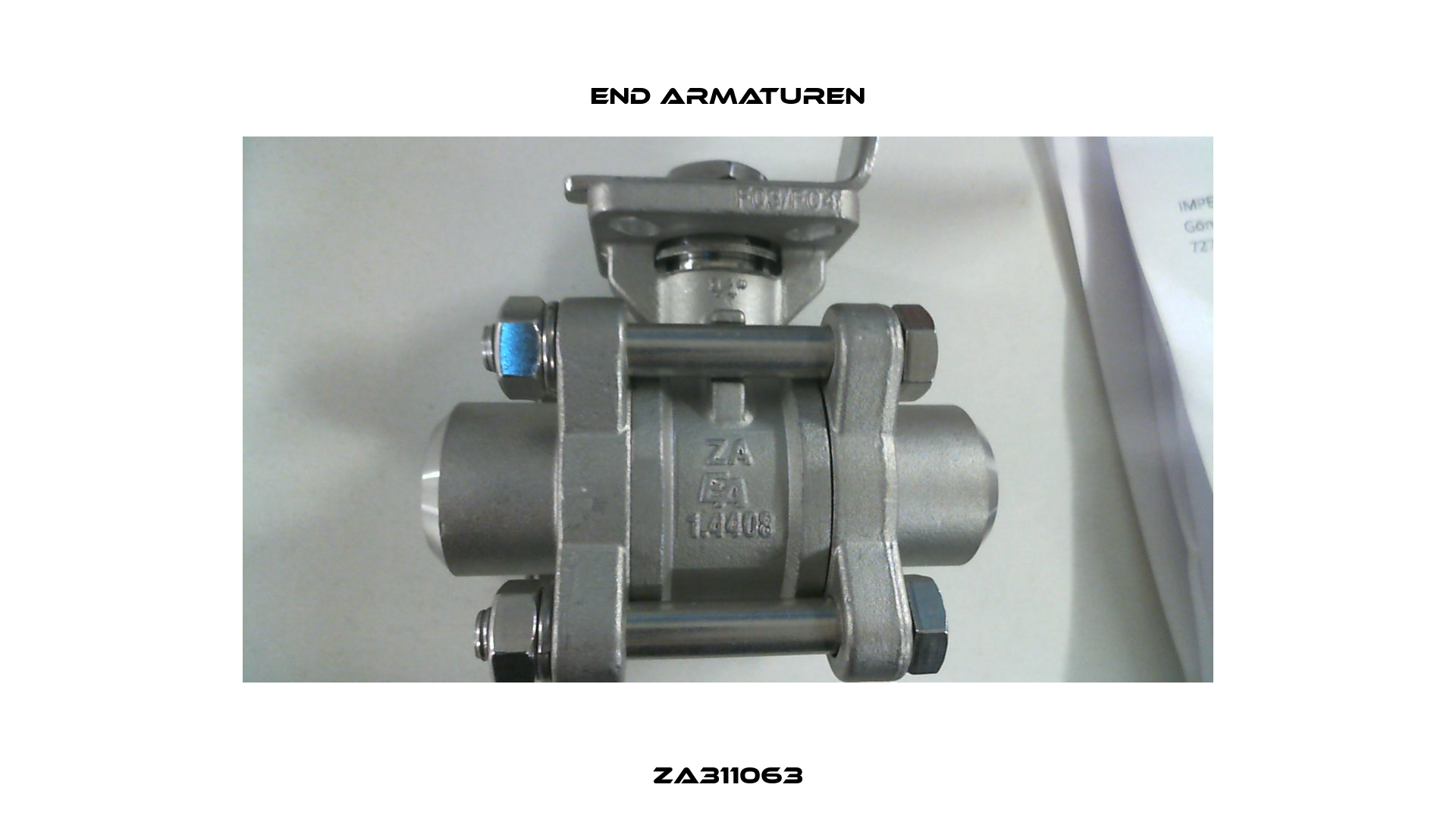 ZA311063 End Armaturen