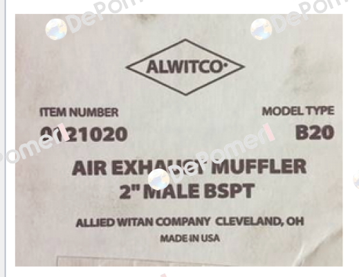 B20-0121020 Alwitco