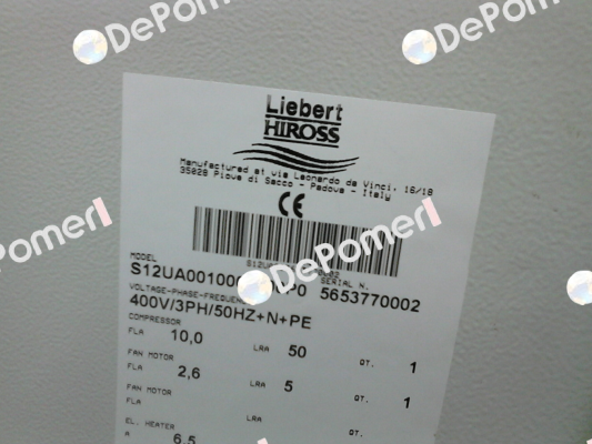 Board:   27529702   BOARD MICROFACE E.24V BEI   Liebert Hiross