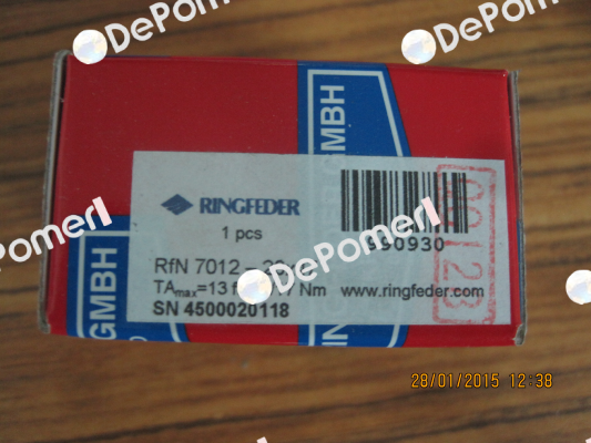 RFN7012 20X47 Ringfeder