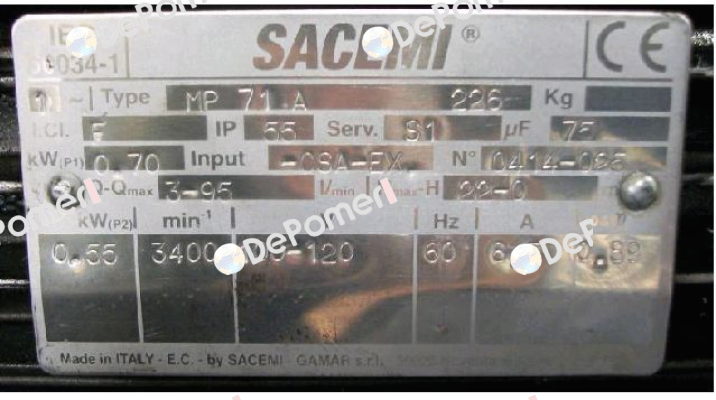 MP 71A  Sacemi