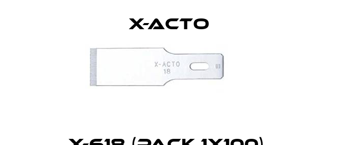 X-618 (pack 1x100)  X-acto