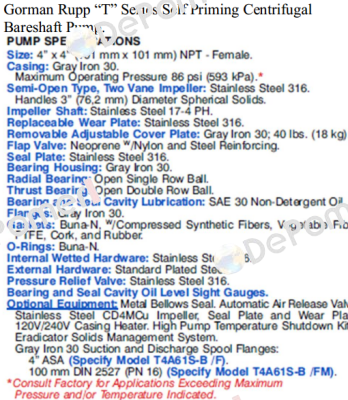 T4A61S-B/FM  Gorman Rupp