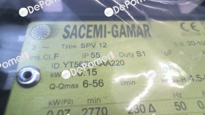 SPV 12 - 220 Sacemi