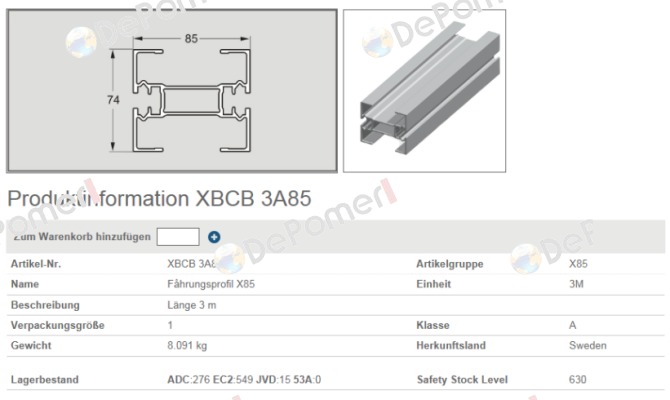 XBCB 3A85 FlexLink