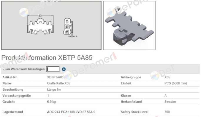 XBTP 5A85 FlexLink