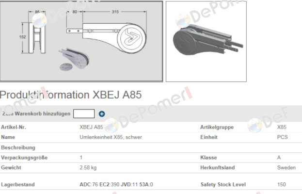 XBEJ A85 FlexLink