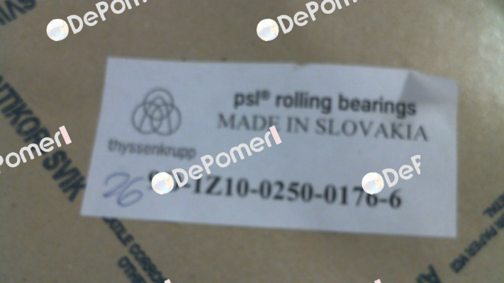 9O-1Z10-0250-0176-6 PSL
