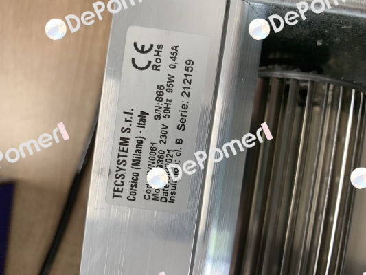 1VN0061 / TG360 230V 50HZ + CABLE L=400MM Tecsystem