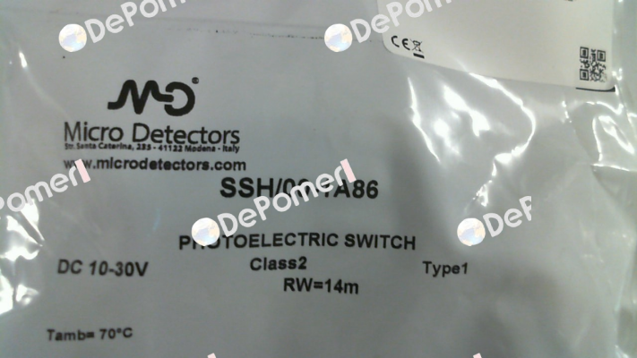 SSH/00-1A86 Micro Detectors / Diell (now Datasensing)