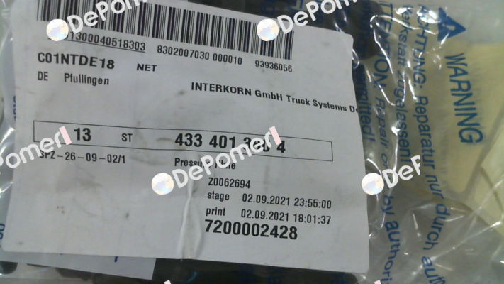 4334013804 Wabco