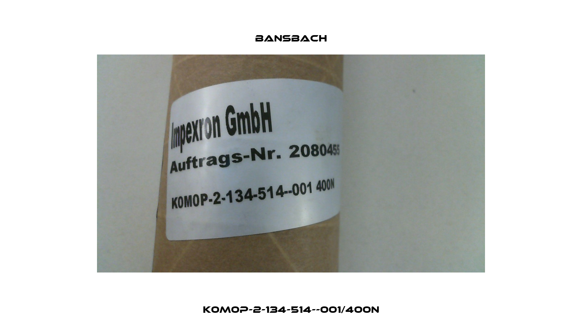 K0M0P-2-134-514--001/400N Bansbach