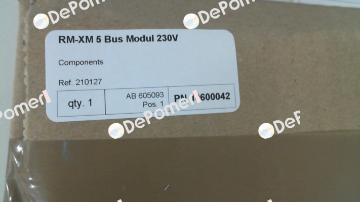 RM-XM 5 Bus Modul 230V Reco