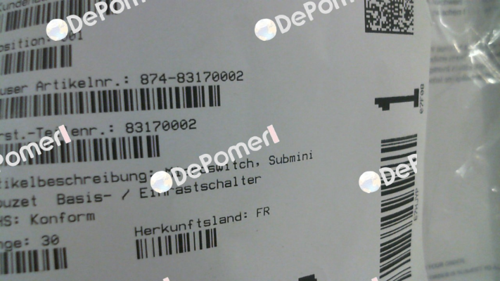 83170002 Crouzet