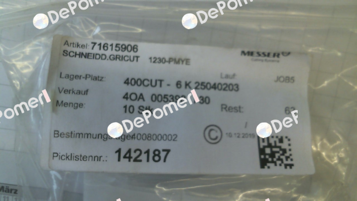 71615906 Messer