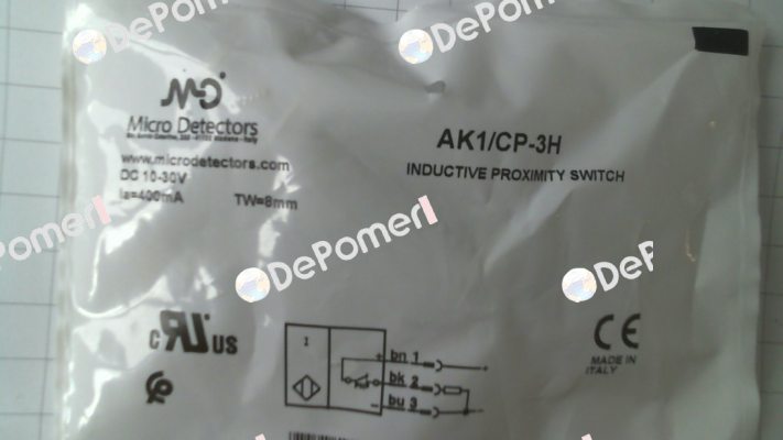 AK1/CP-3H Micro Detectors / Diell (now Datasensing)