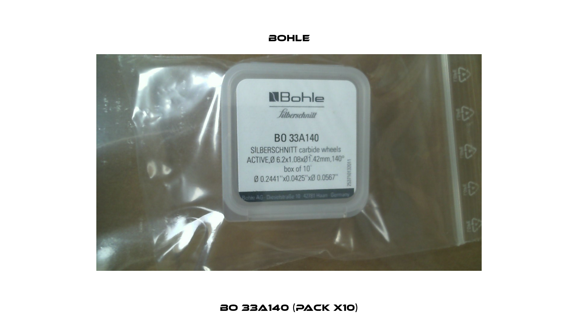 BO 33A140 (pack x10) Bohle