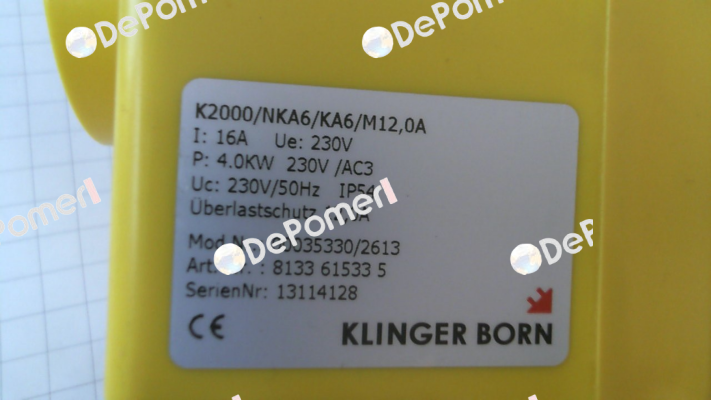 8133615335 Klinger Born