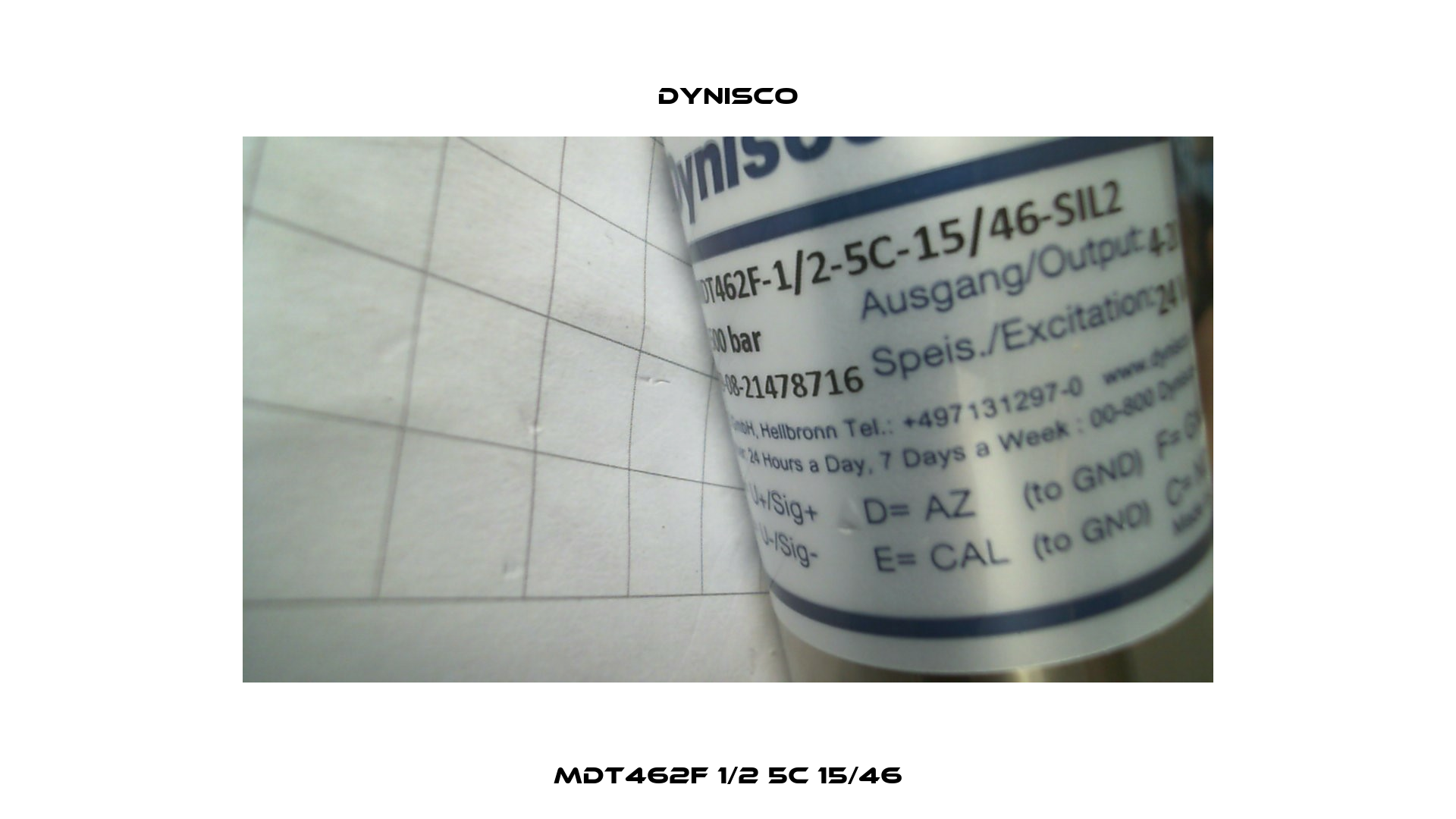 MDT462F 1/2 5C 15/46 Dynisco
