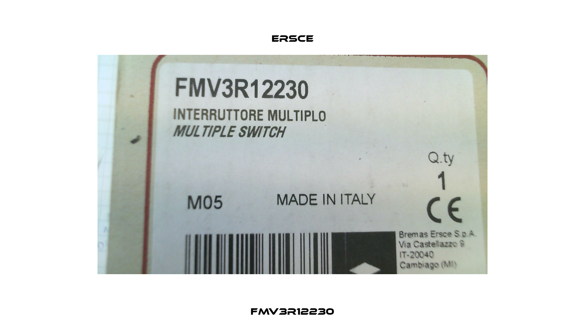FMV3R12230 Ersce