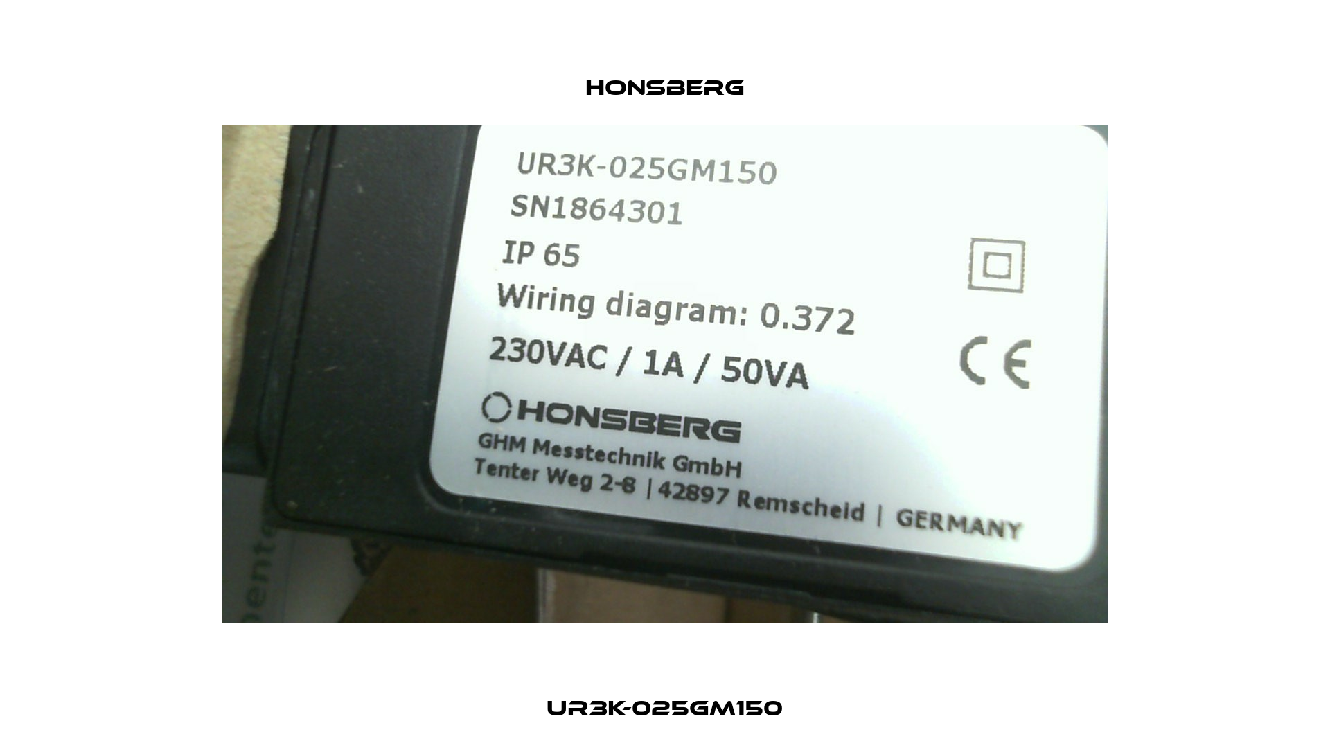 UR3K-025GM150 Honsberg