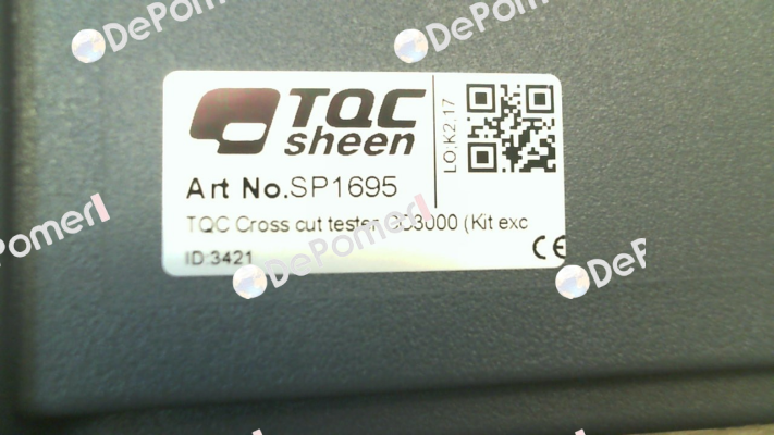 Type CC3000 (old P/N SP1681-new P/N SP1695) TQC