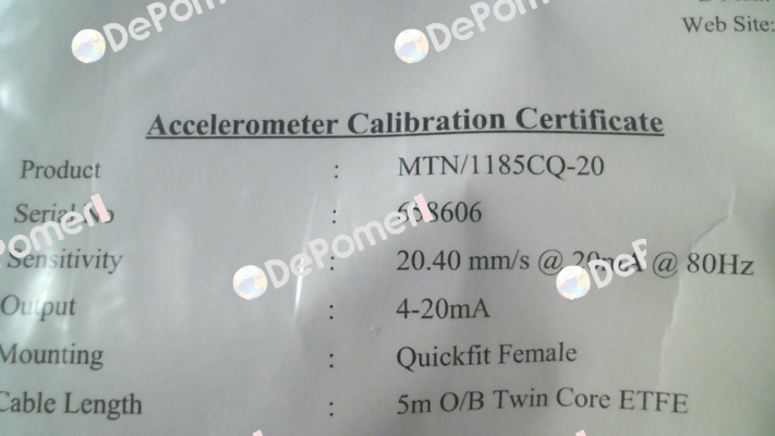 MTN/1185CQ-20 Monitran
