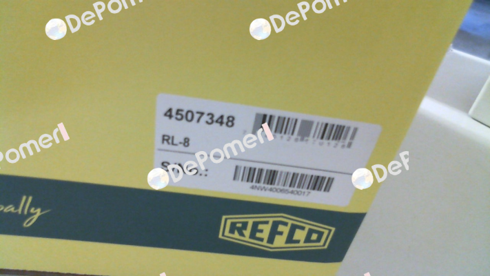 p/n: 4507348, Type: RL-8 Refco