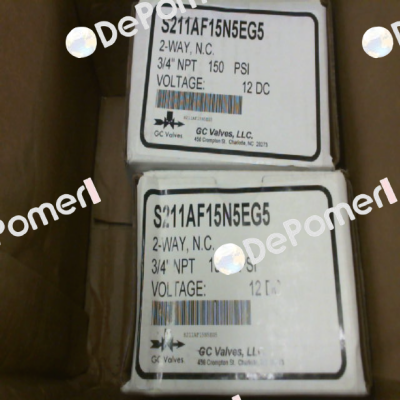 S211AF15N5EG5 GC Valves