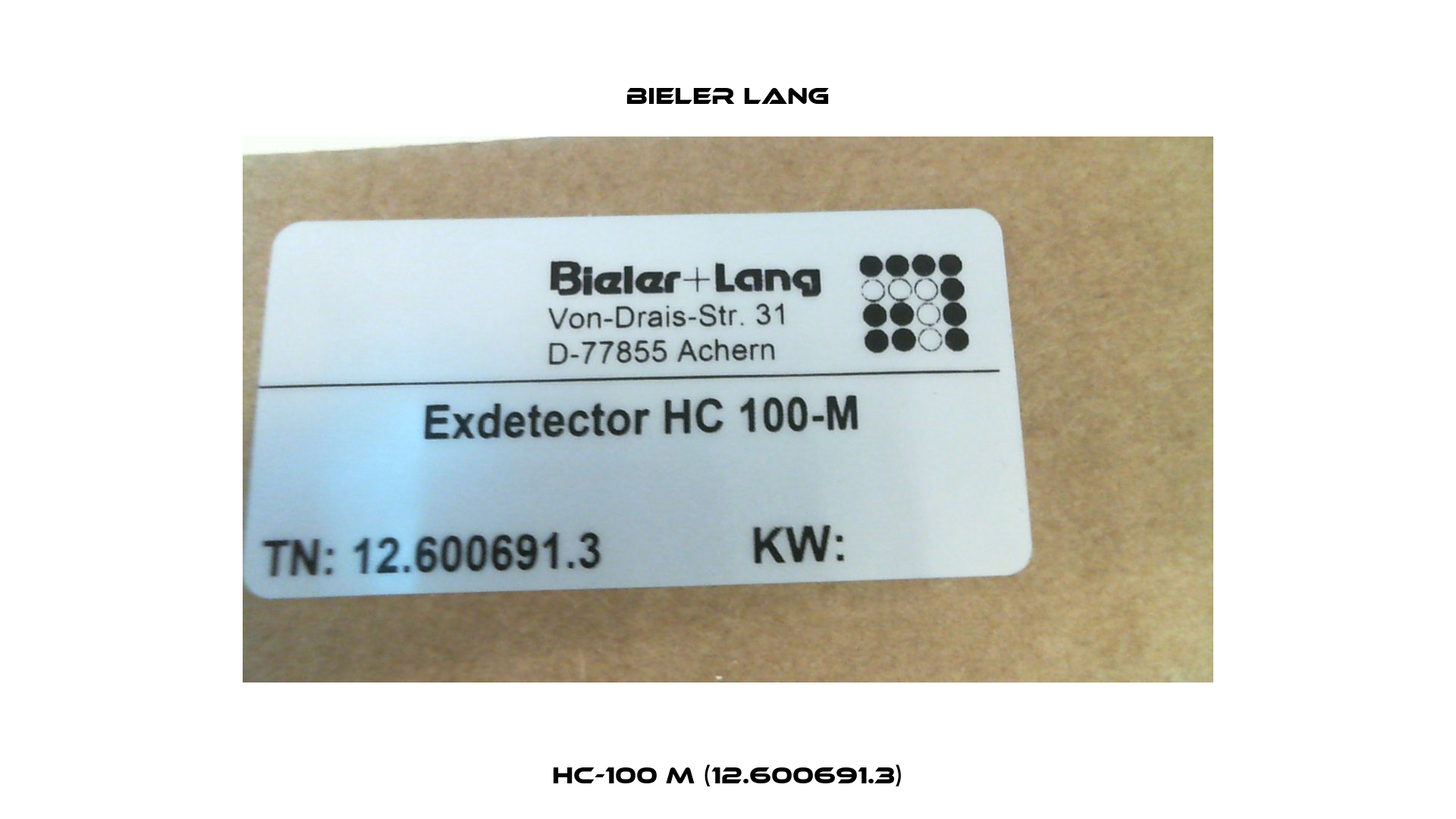 HC-100 M (12.600691.3) Bieler Lang