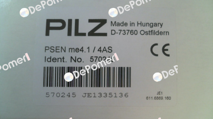 p/n: 570245, Type: PSEN me4.1 / 4AS Pilz
