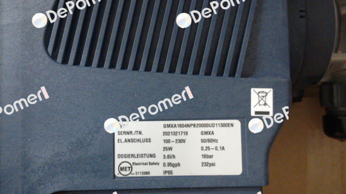 GMXA1604NPB20000UD11300EN / GMXA (GAMMA-X) ProMinent